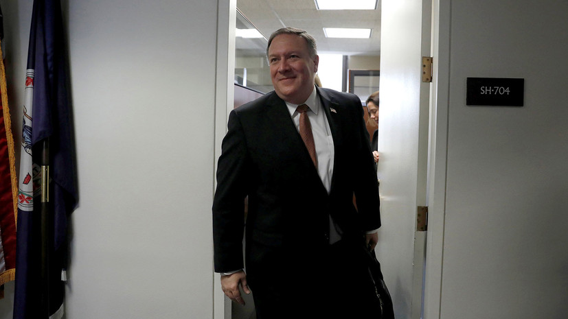 Сенат США утвердил Помпео на пост госсекретаря