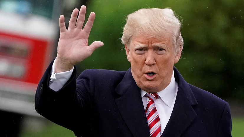 Трамп встретился с начинающими журналистами в Белом доме