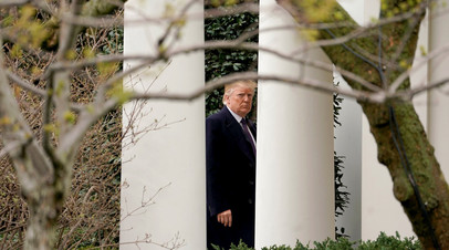 Дональд Трамп в Белом доме