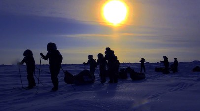 Впервые в истории: евро-арабская женская экспедиция на Северный полюс