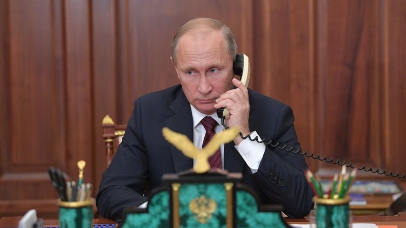 Путин обсудил с Макроном выход США из иранской ядерной сделки