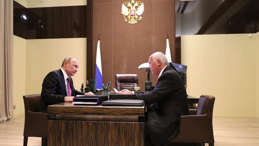 Глава «Ростеха» доложил Путину о почти полной готовности мотоцикла проекта «Кортеж»