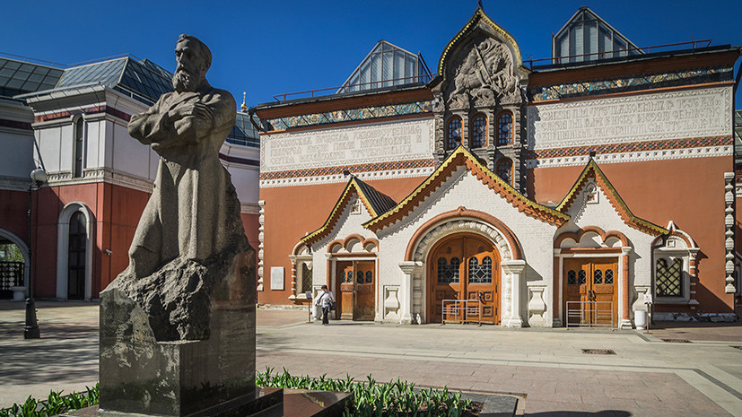 В Третьяковке закрыли зал с повреждённой картиной Репина