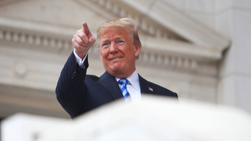Трамп пожаловался на отвлекающую его от государственных дел «охоту на ведьм»