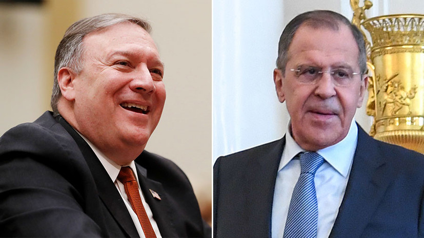 Лавров и Помпео обсудили перспективы нормализации отношений России и США