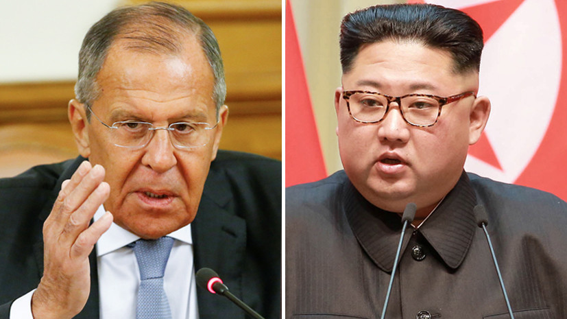 Источник сообщил о встрече Лаврова с Ким Чен Ыном