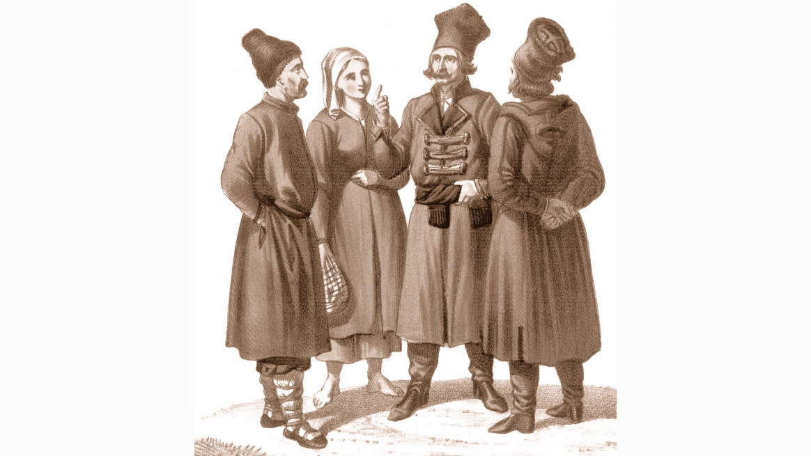 Русины. Рисунок 1863 года