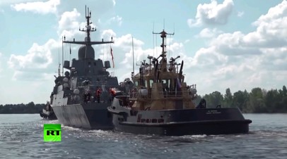 На Ладожском озере прошёл первый этап ходовых испытаний ракетного корабля «Ураган»