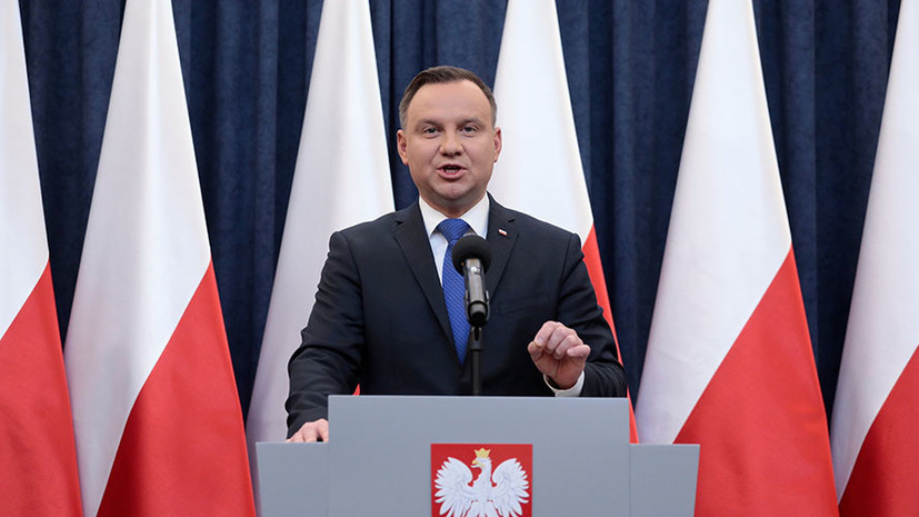 Президент Польши заявил об антиевропейских планах Италии