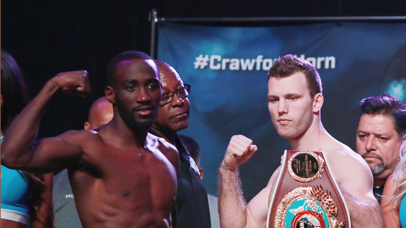 Американский боксёр Кроуфорд победил Хорна и стал чемпионом мира по версии WBO