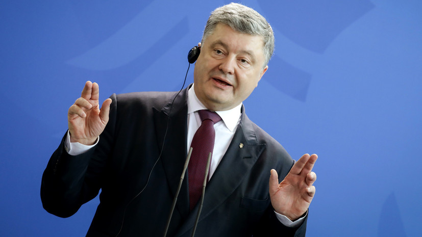 Глава ЛНР прокомментировал решение трибунала в Донбассе по Порошенко