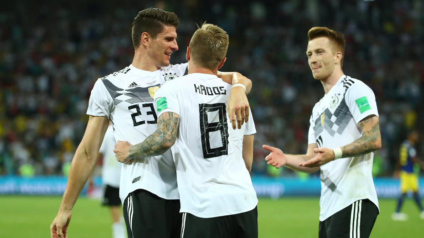 Сборная Германии по футболу извинилась перед Швецией за поведение после матча ЧМ-2018