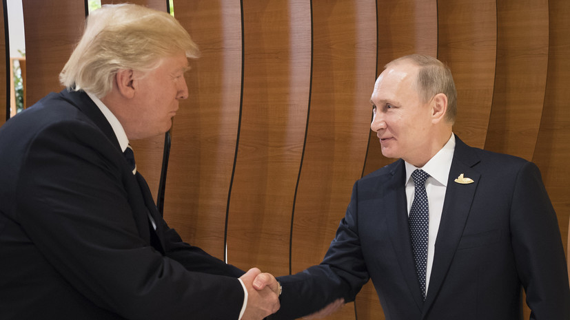 Стали известны дата и место встречи Путина и Трампа