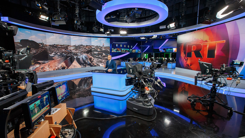 RT возглавил рейтинг топ-СМИ в Mediametrics за июнь