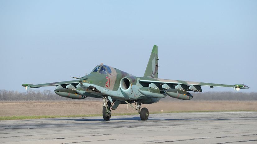 Шесть штурмовиков Су-25 вернулись из Сирии