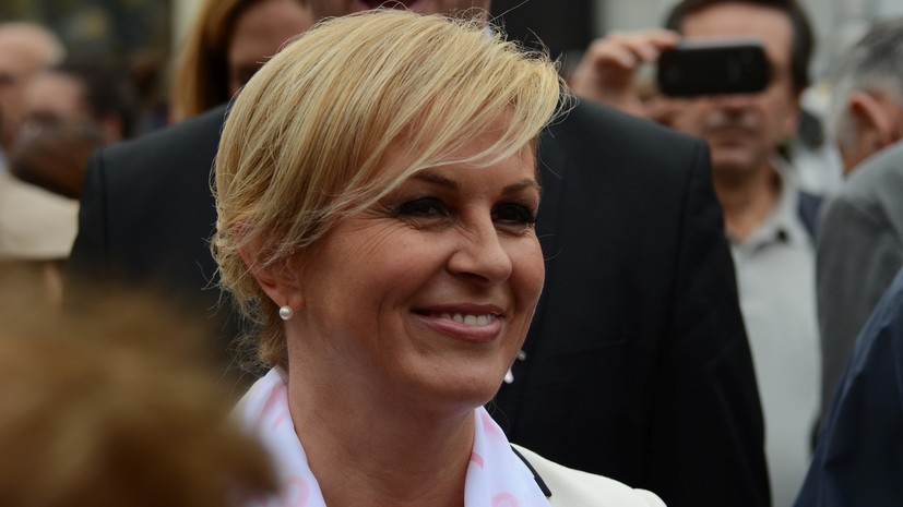 Бывшая президент хорватии фото в купальнике