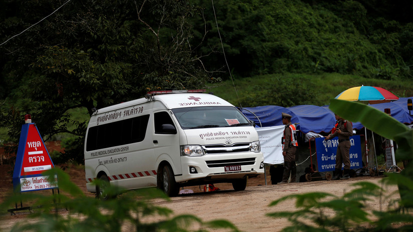 Операция по эвакуации детей из пещеры в Таиланде возобновлена