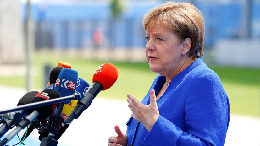 Меркель ответила на слова Трампа о зависимости Германии от России