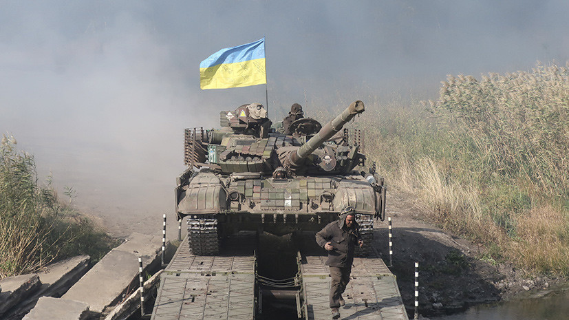 Лукашевич призвал ВСУ отвести военную технику от линии соприкосновения в Донбассе
