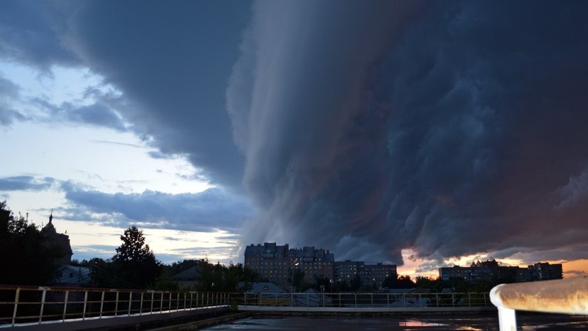 В Москве объявлен «жёлтый» уровень погодной опасности
