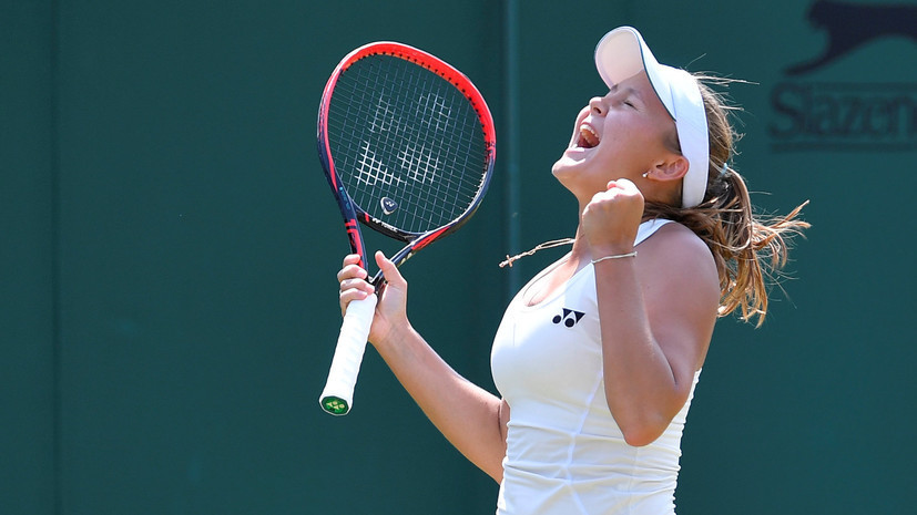 Российская теннисистка Родина вышла в четвертьфинал турнира WTA в Гштааде