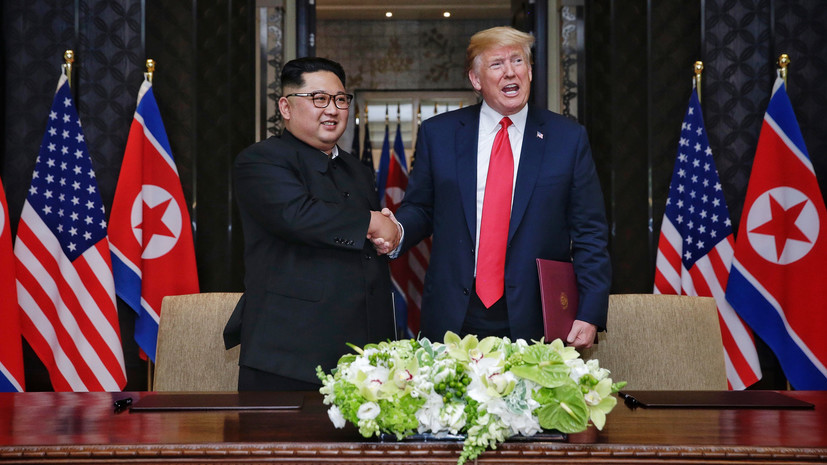 СМИ: Трамп расстроен из-за отсутствия быстрого прогресса по ситуации с КНДР