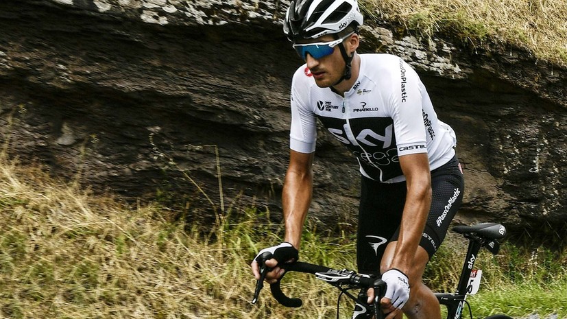 Гонщик Team Sky ударил соперника во время этапа «Тур де Франс»