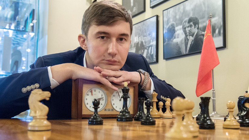 Шахматист Сергей Карякин посетил «Артек»