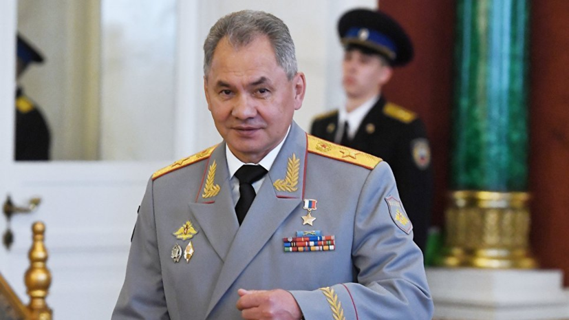 Шойгу заявил о формировании в Западном военном округе более 70 соединений и воинских частей