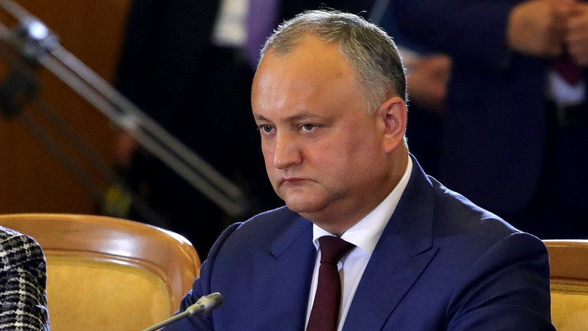 Додон заявил, что диалог Путина и Трампа может помочь разрешить приднестровский вопрос