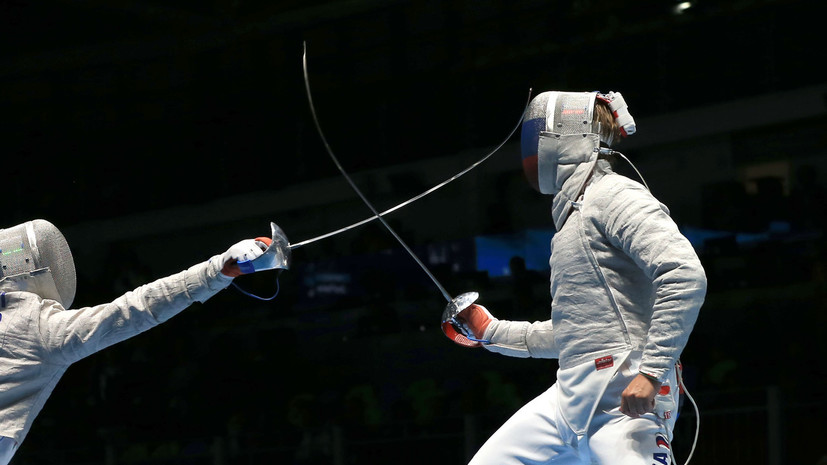 Мужская сборная России по фехтованию на шпагах завоевала бронзу чемпионата мира