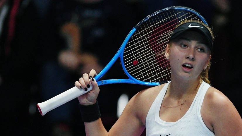 Россиянка Потапова победила Зиданшек и вышла в финал турнира WTA в Москве