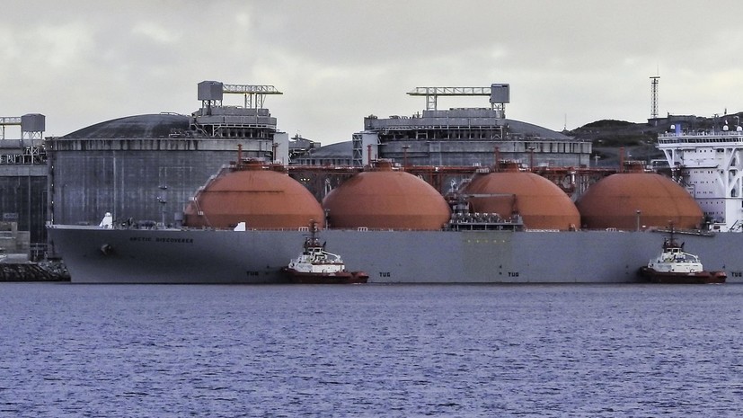 Импорт сжиженного газа из США в Европу за два года вырос вдвое