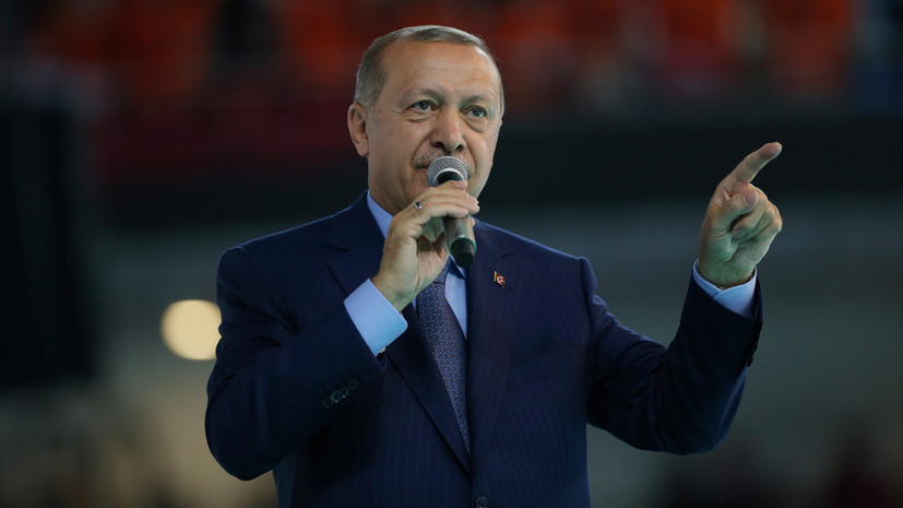 Эрдоган заявил о планах Турции вести торговлю с Россией в нацвалютах