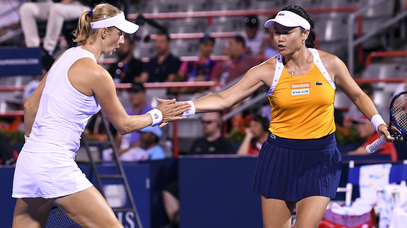 Макарова и Чан вышли в финал парного турнира WTA в Монреале