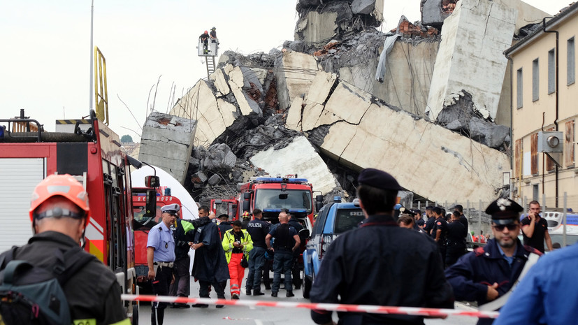 Bolshaya Tragediya Dlya Goroda Chto Izvestno Ob Obrushenii Mosta V Italyanskoj Genue Rt Na Russkom