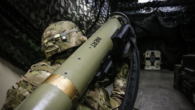 Военные на Украине прошли обучение на комплексах Javelin