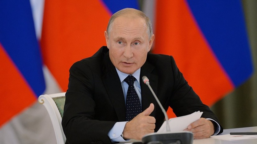 Путин проведёт заседание Военно-промышленной комиссии 19 сентября