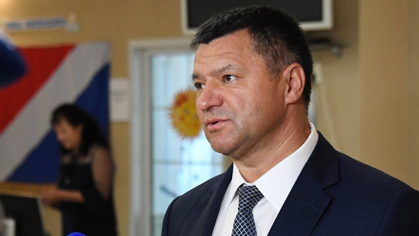 Бывший врио главы Приморья Тарасенко назначен замруководителя Росморречфлота