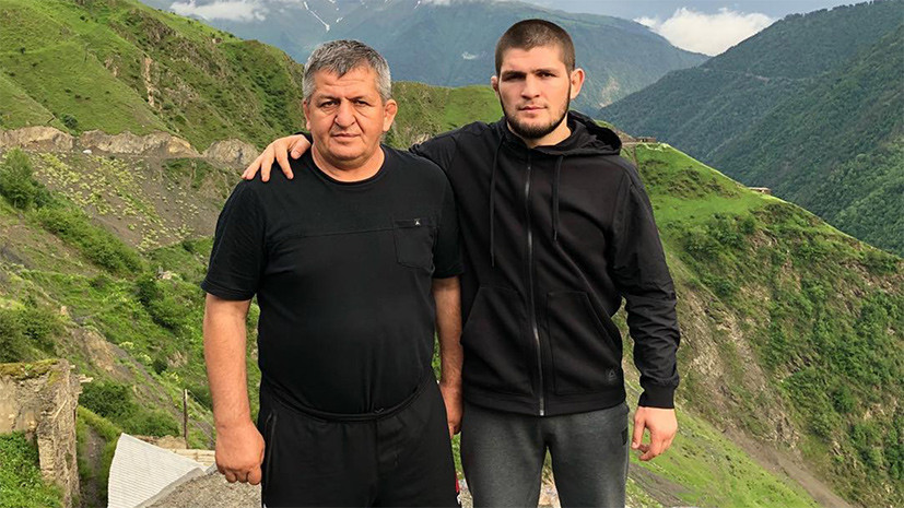 «Макгрегор сам не отличался образцовым поведением»: отец Нурмагомедова о чемпионском бое сына и потасовке после матча