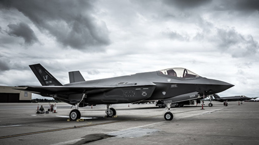 Пентагон приостановил полёты F-35