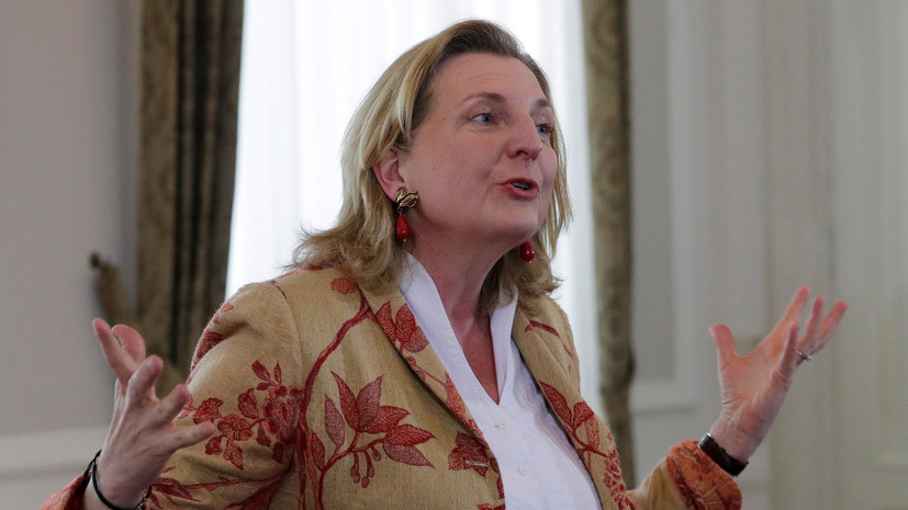 Глава МИД Австрии заявила об отсутствии прогресса по Минским соглашениям