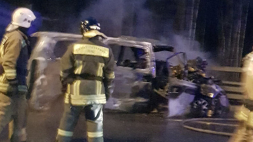 В Петербурге задержали водителя грузовика после ДТП с восемью погибшими