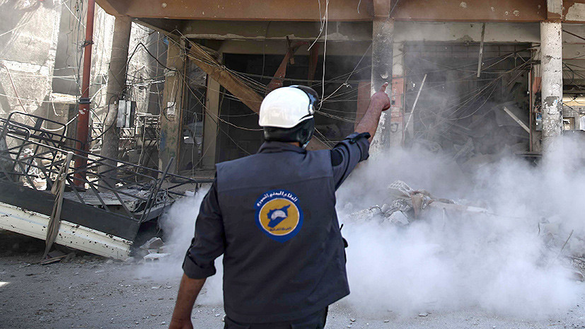 ЦПВС: «Белые каски» делают съёмки для провокации с химоружием в Сирии
