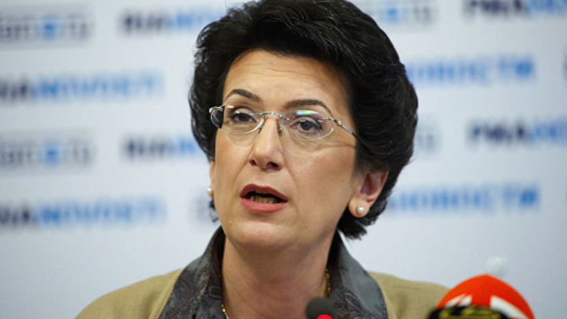 Нино Бурджанадзе рассказала о своих политических планах