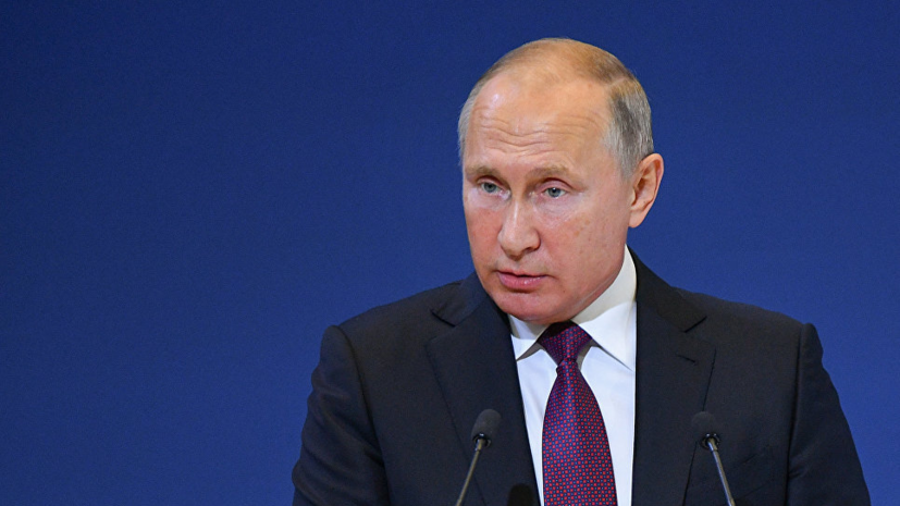Путин обсудит с немецкими бизнесменами реализацию совместных проектов