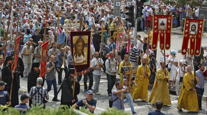 Крестный ход в Киеве 