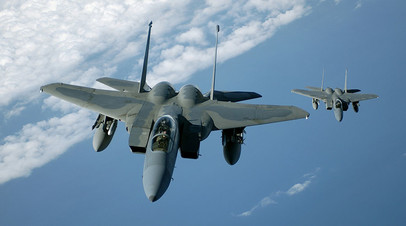 F-15C Eagles