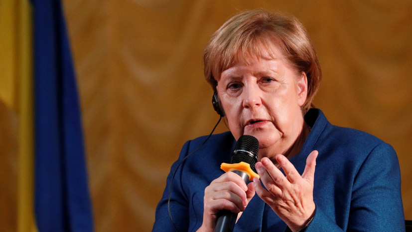 Меркель прокомментировала позицию Украины по «Северному потоку — 2»