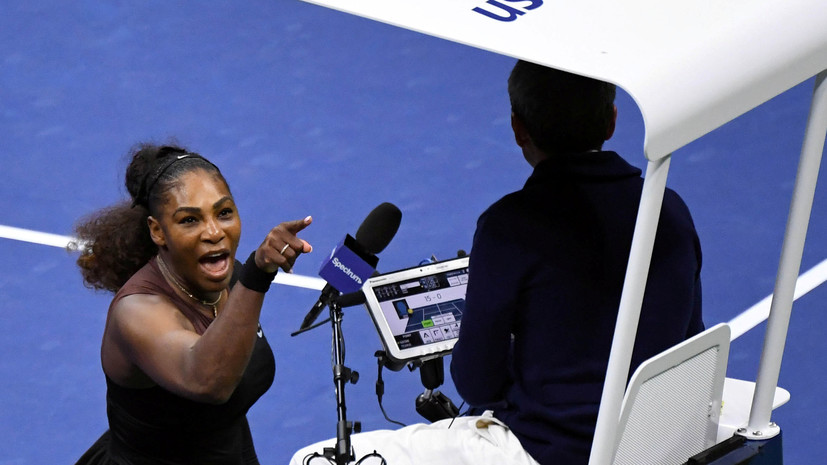 Федерер прокомментировал конфликт Cерены Уильямс с судьёй финала US Open